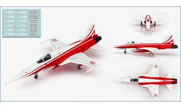 Northrop F-5E Patrouille suisse 2016