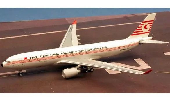 Turkish Airbus A330-200 retro c/s TC-JNC
