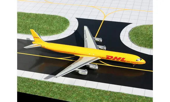 DHL yellow c/s Douglas DC-8-73F N801DH