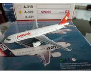 Swissair Airbus A320 "grey belly" HB-IJA