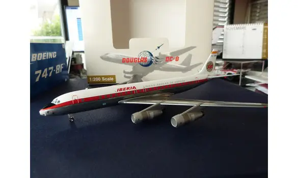 Iberia old c/s Douglas DC-8-52 EC-ARB