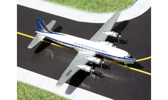 Alaska AL Douglas DC-6 N11817