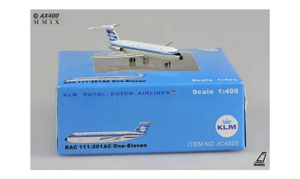 KLM old c/s BAC One-Eleven D-ATPJ