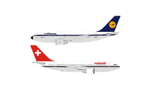 LUFTHANSA SWISSAIR AIRBUS A310-221 F-W
