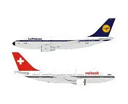 LUFTHANSA SWISSAIR AIRBUS A310-221 F-W