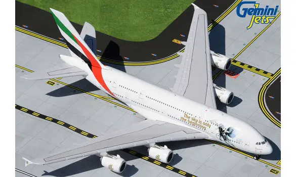 Emirates UAE in Space Airbus A380 A6-EEH