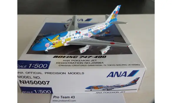 ANA Pokemon Boeing 747-400D JA8964