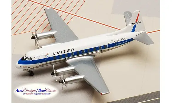 United AL Vickers Viscount 700 N7454