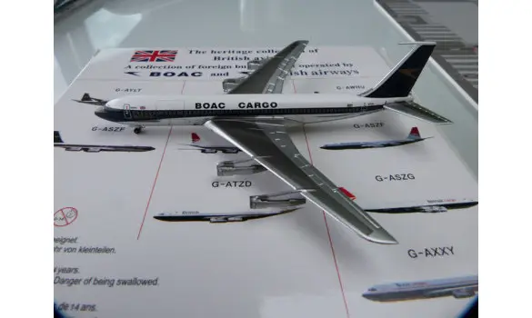BOAC Cargo Boeing 707-300C G-AVPB