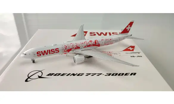 Swiss Boeing 777-300ER "Faces" HB-JNA