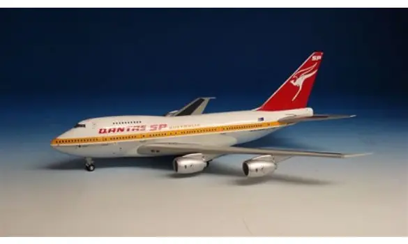 Qantas 70' del. c/s Boeing 747SP VH-EAA