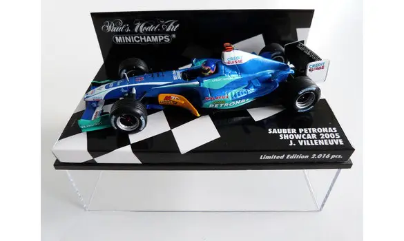Sauber-Petronas Showcar 2005 Villeneuve
