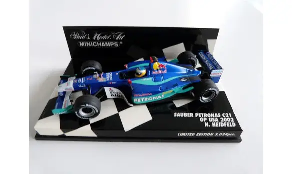 Sauber-Petronas C21 GP USA 02 Heidfeld