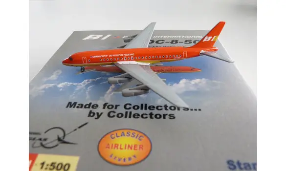 McD.Douglas DC-8-51 Braniff Orange