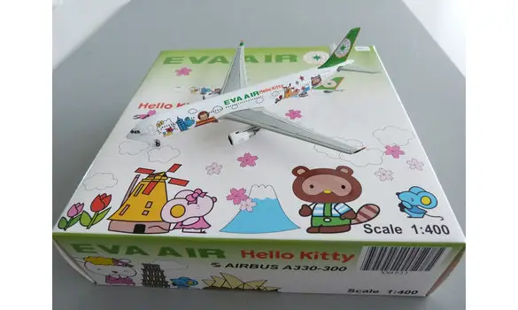 Eva Air Airbus A330-300 Hello K. B-16333