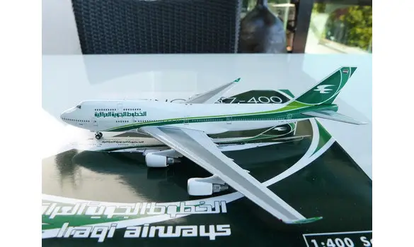 Iraqi AW n/c Boeing 747-400 YI-ASA