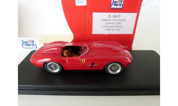 Ferrari 225 Spyder Vignale 1953 - rouge