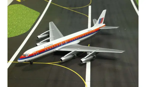 United AL Douglas DC-8-21 N8005U