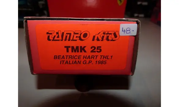 Beatrice Hart THL1 GP Italie 85 Jones